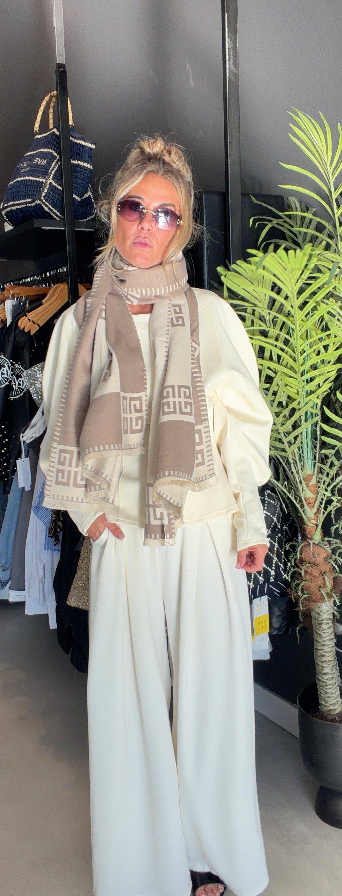 Trousers LOTTE Off-white