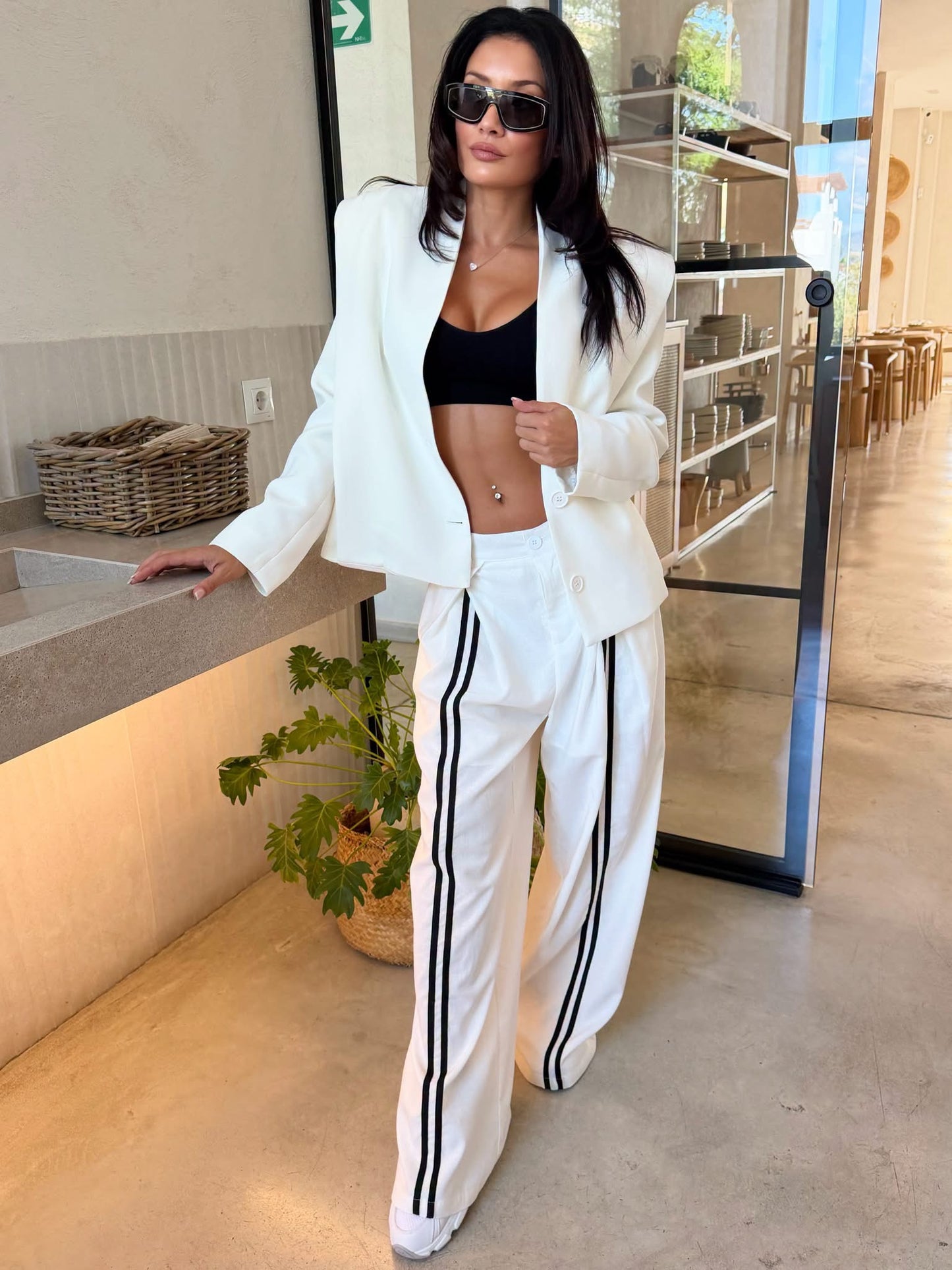 LINEN TROUSERS