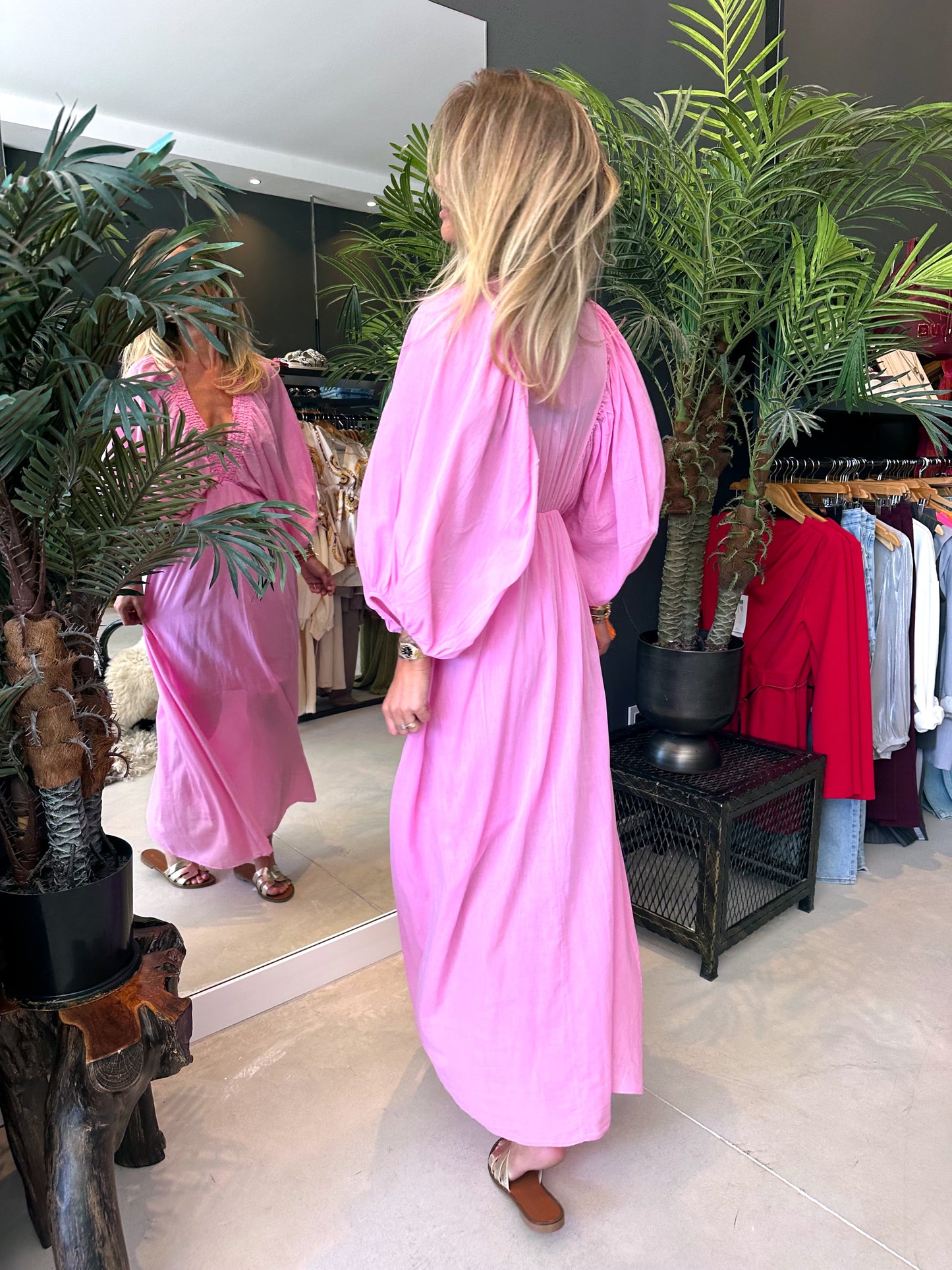 Long softpink Dress