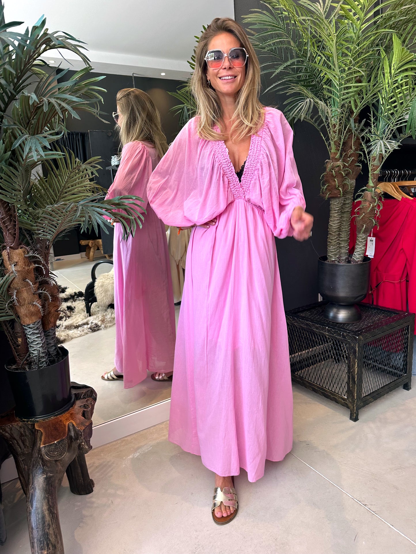 Long softpink Dress