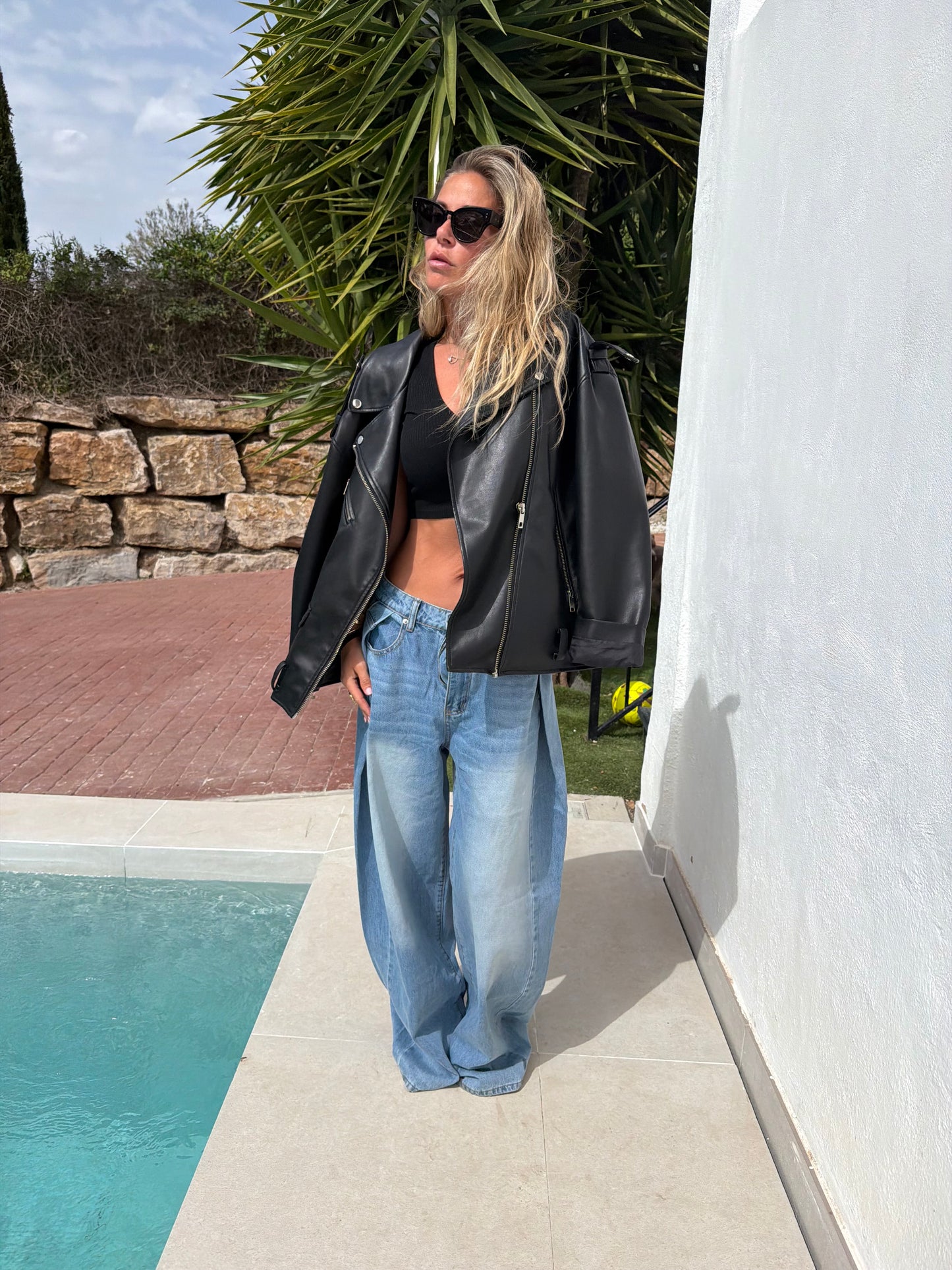 Lightblue jeans IM RIS with details
