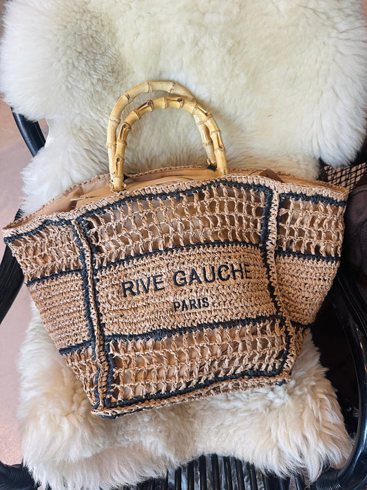 Strandtas Rive Gauche Paris Camel