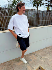 White oversized model