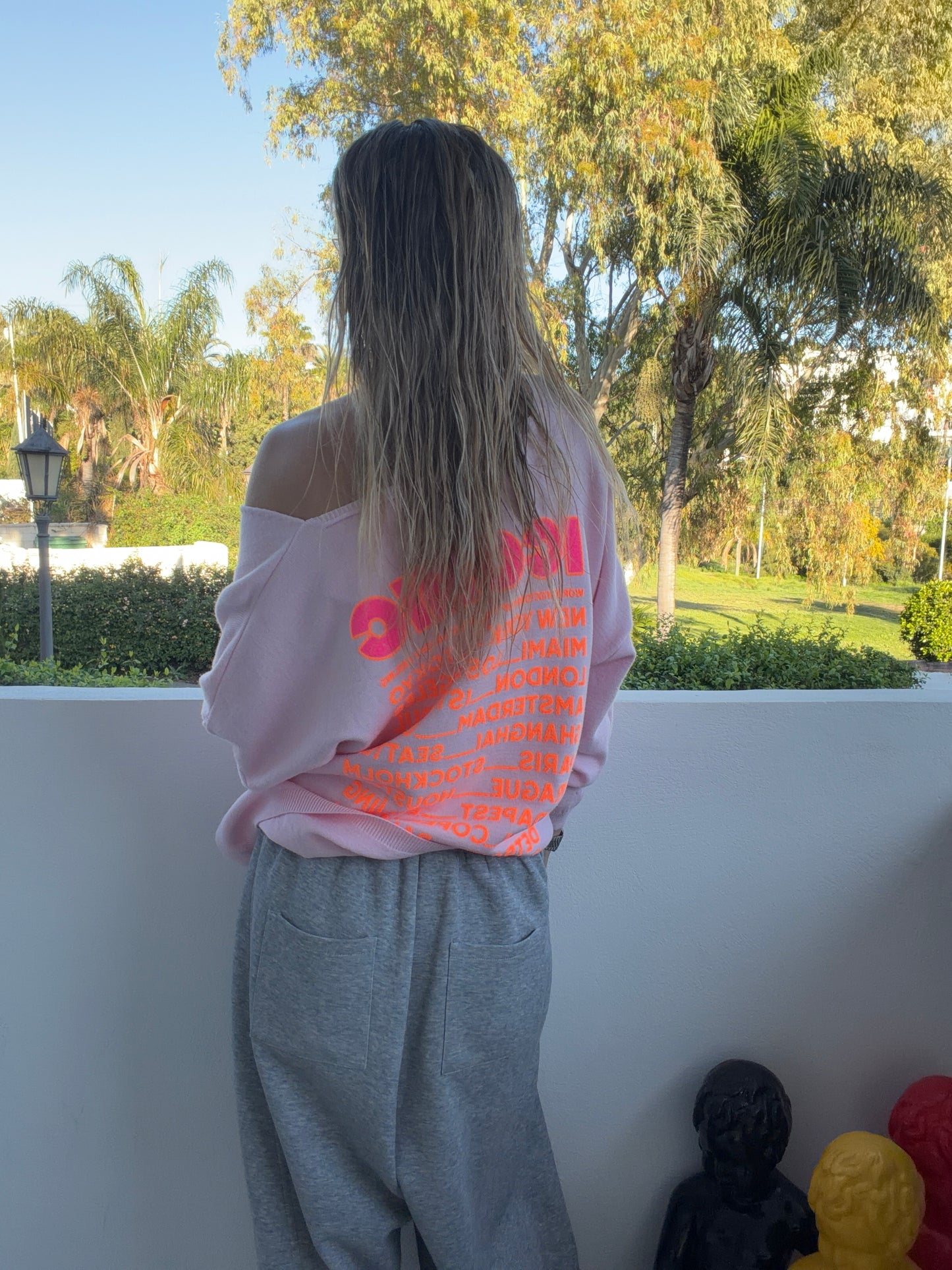 Oversized jogger I am ris GREY
