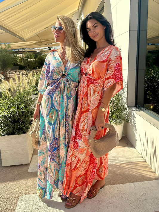 EMILIE DRESS ORANGE