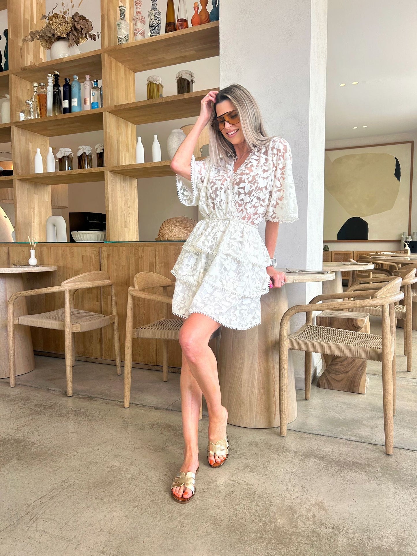 Summerdress Lace white
