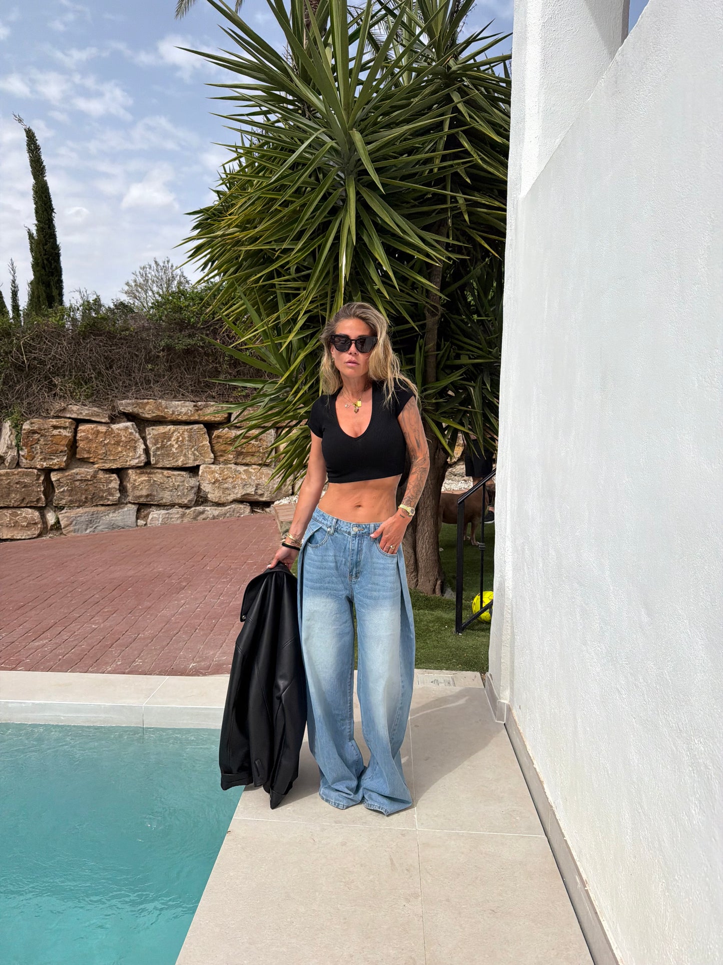 Lightblue jeans IM RIS with details