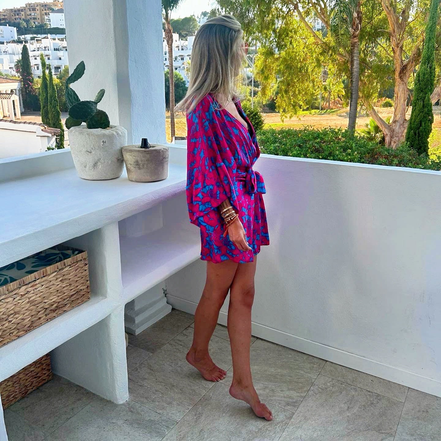 Silk kimono Britt