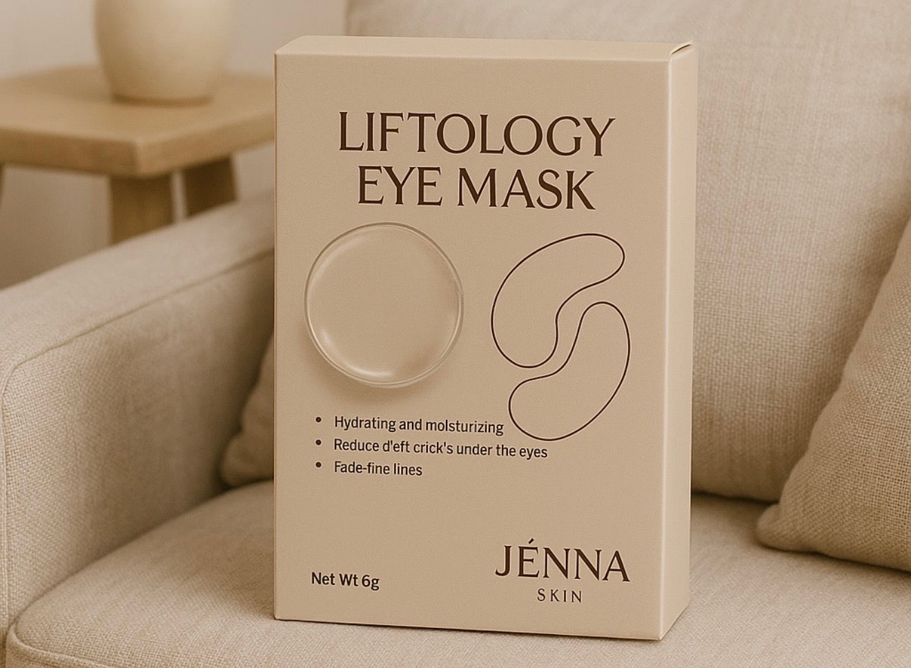 ✨ BOX 40 pieces - Liftology Eye Mask – by JÉNNA Skin ✨