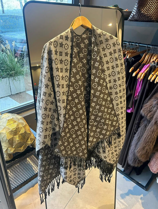 Poncho grey