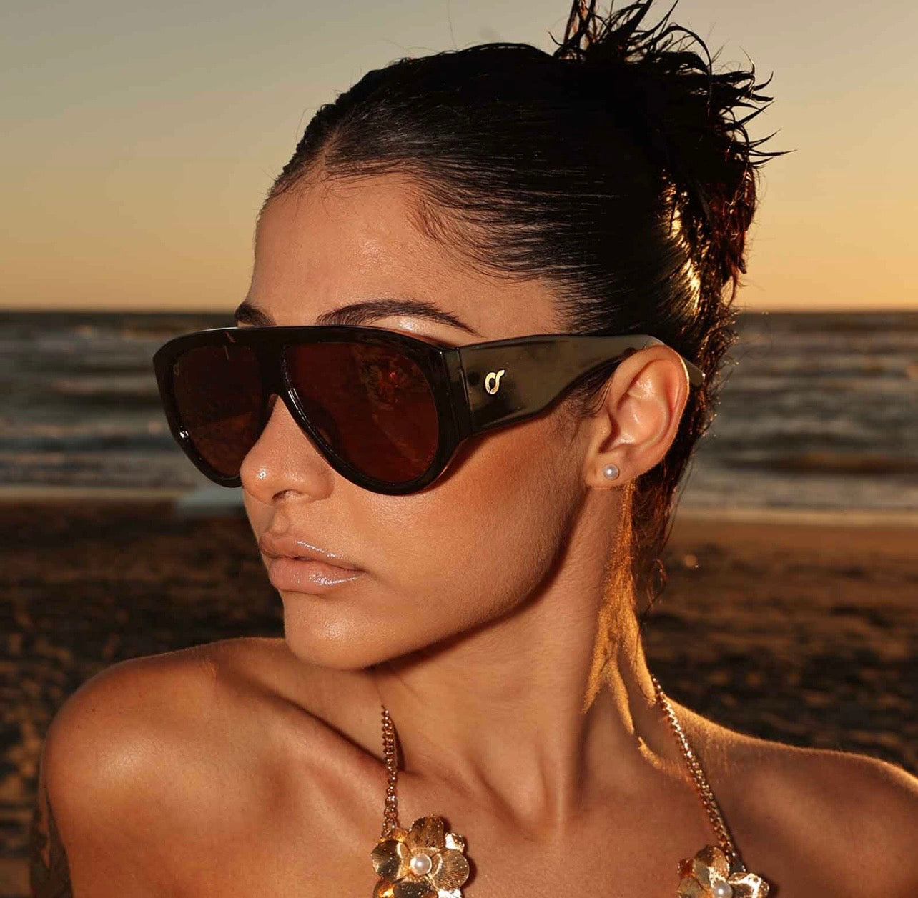 Venice Mocha Sunglasses
