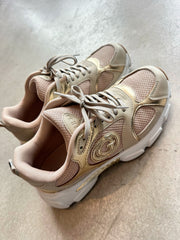 Sneakers Guess beige & gold
