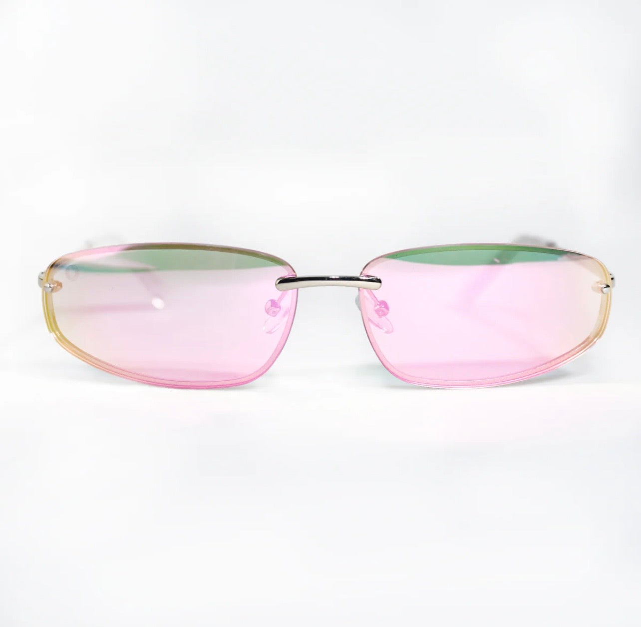 Pink Mirror Sunglasses