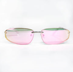 Pink Mirror Sunglasses