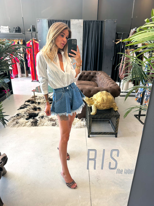 Short Karen Jeans blue