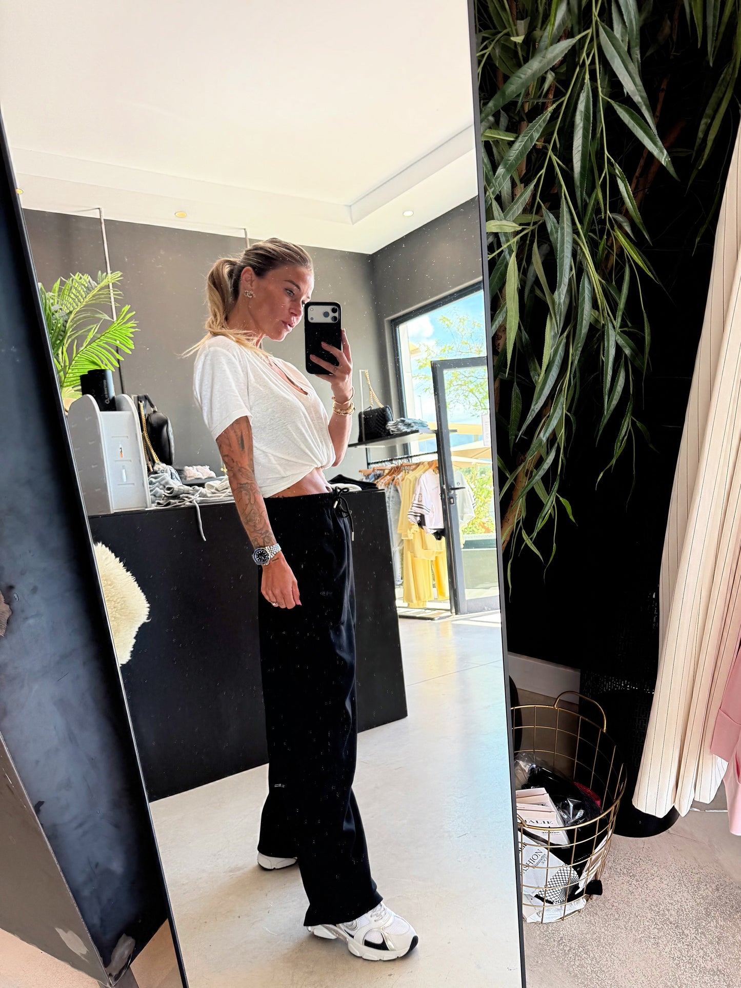 Oversized jogger I am ris BLACK