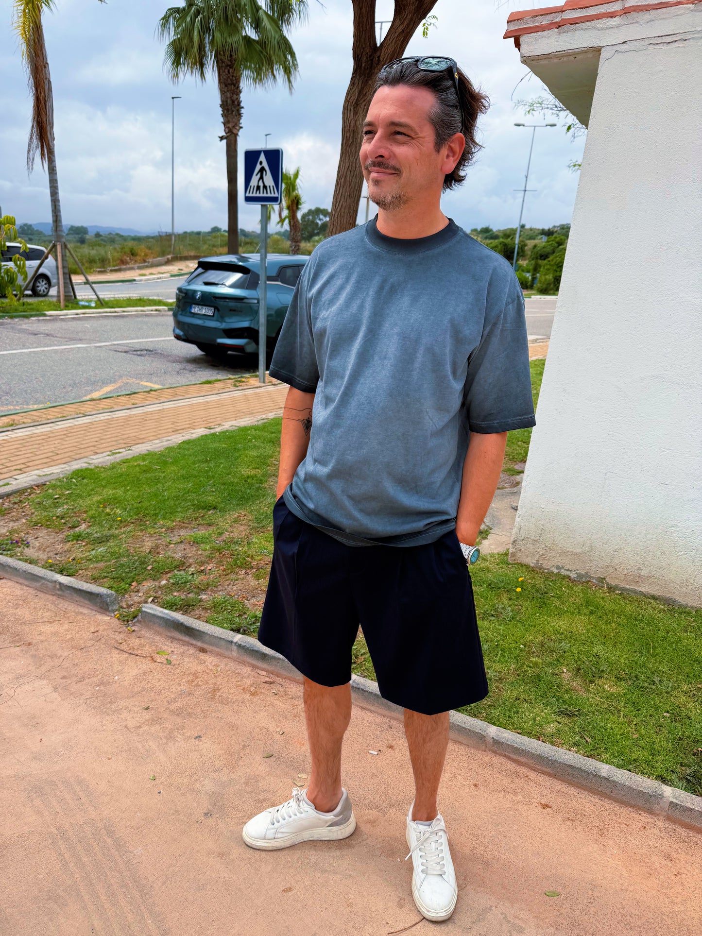 Grey Washed Tshirt
