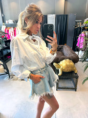 Short Kristy light blue