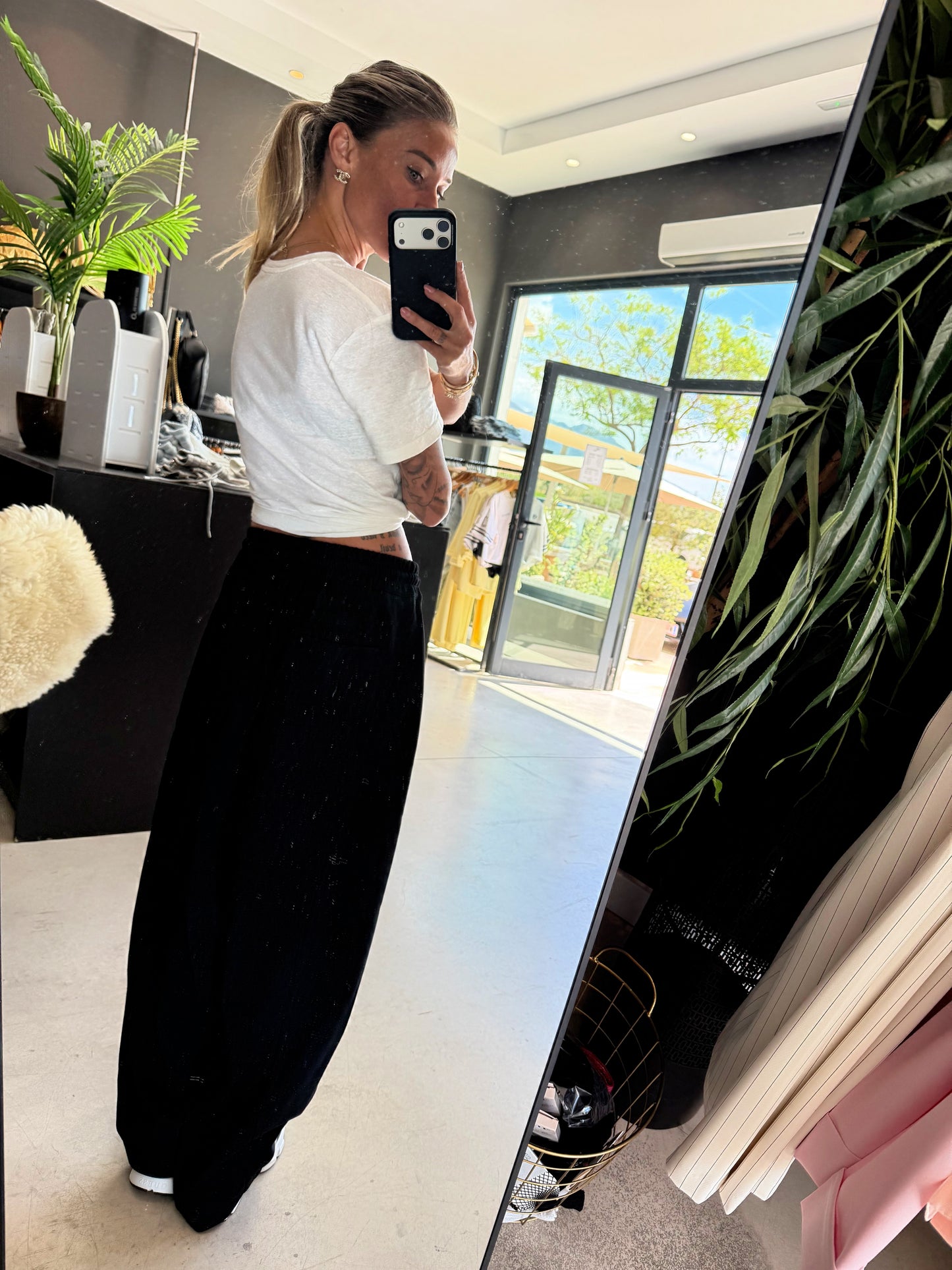 Oversized jogger I am ris BLACK