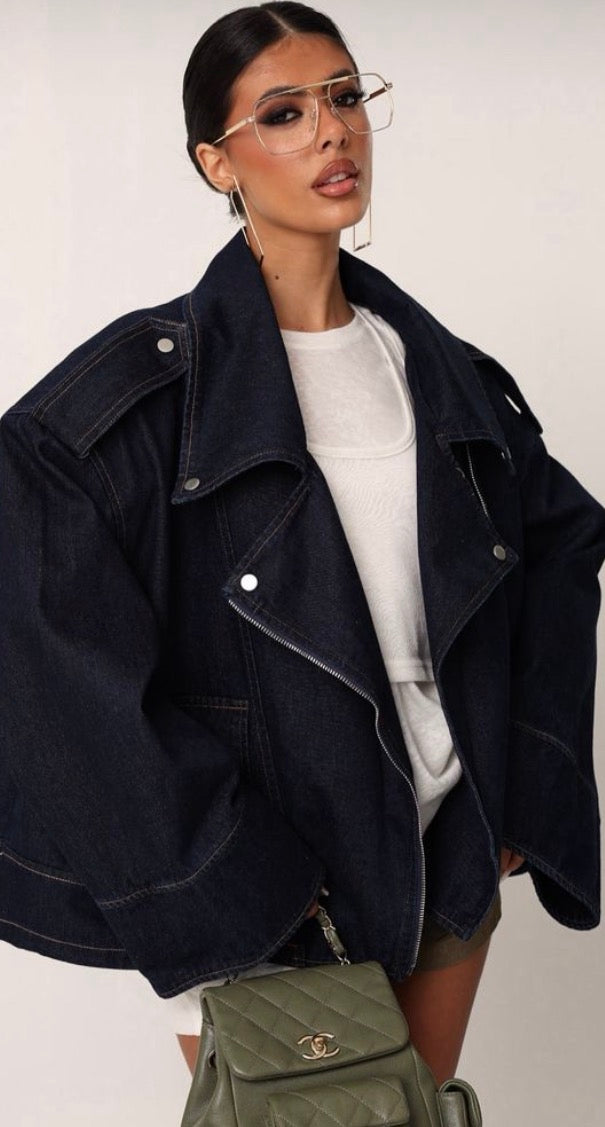 Vest jeansblue