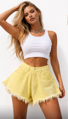 KAREN SHORT YELLOW