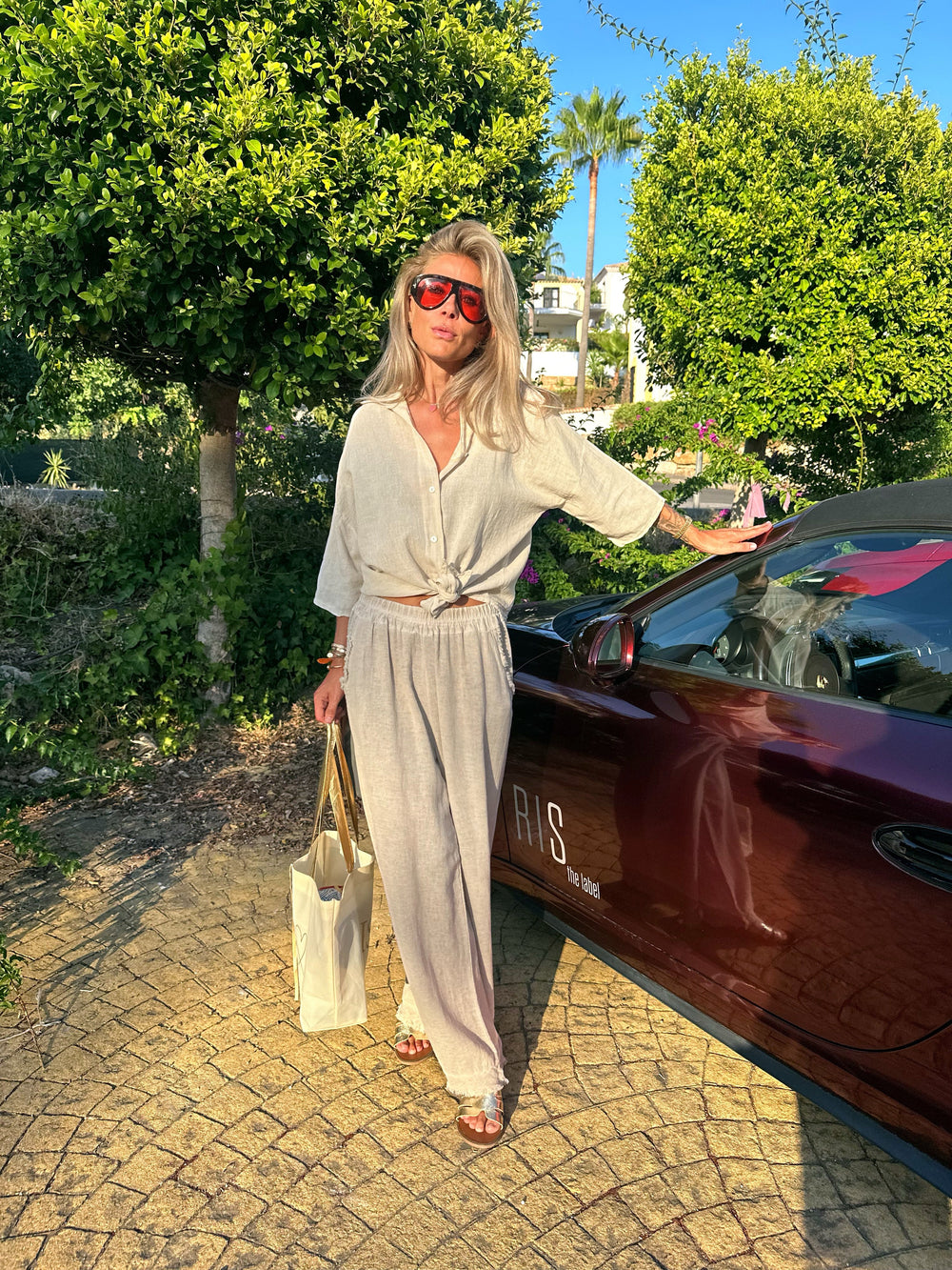 Bossa blouse beige