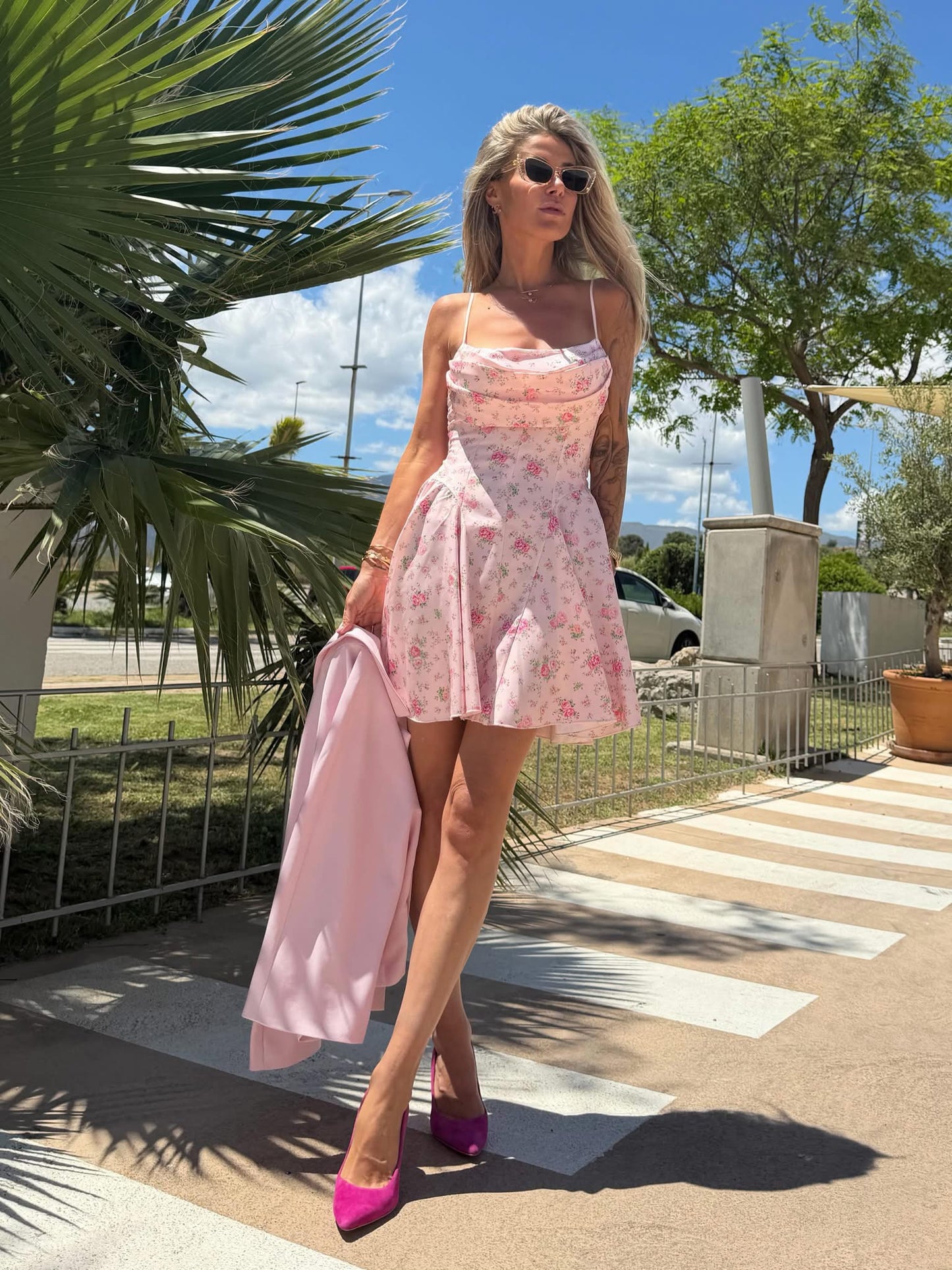 Pink cute dress