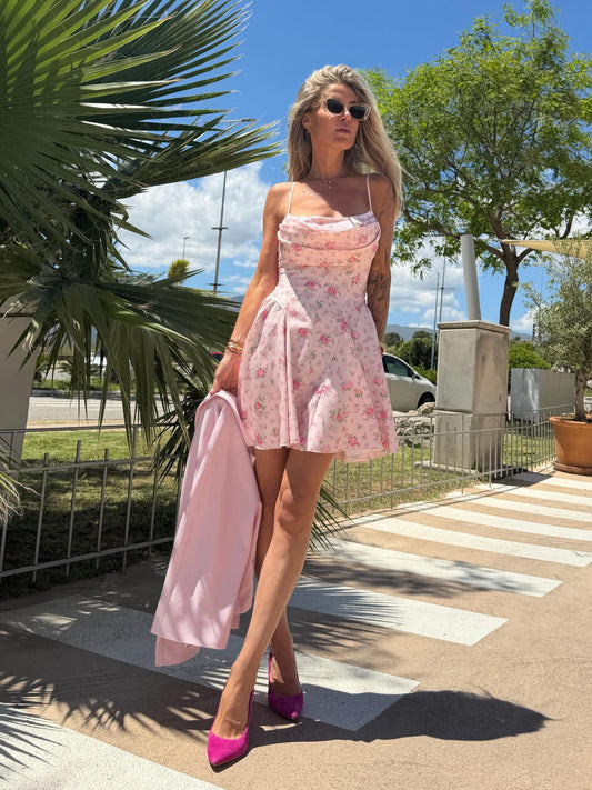 Pink cute dress