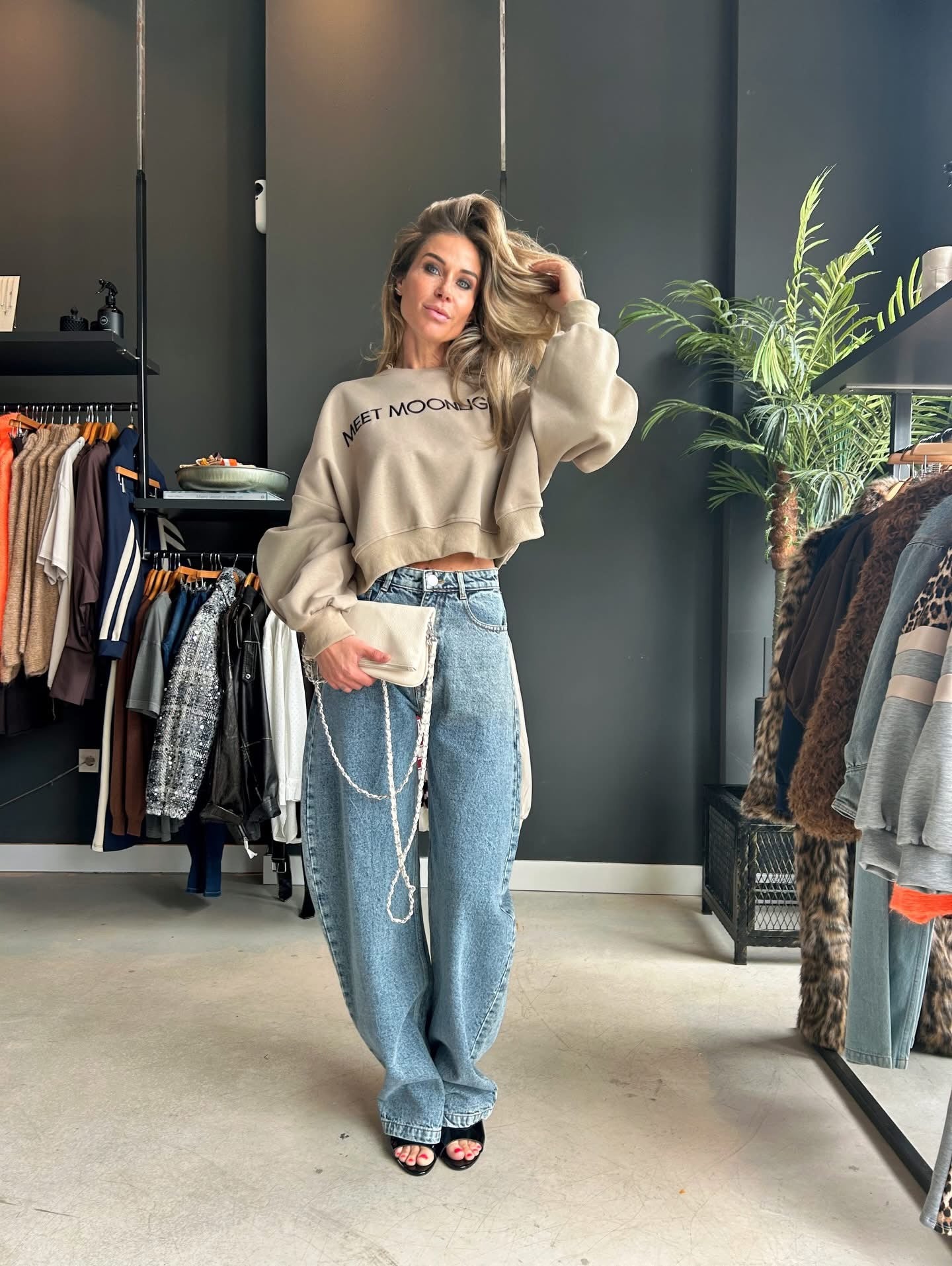 Sweater moonlight beige