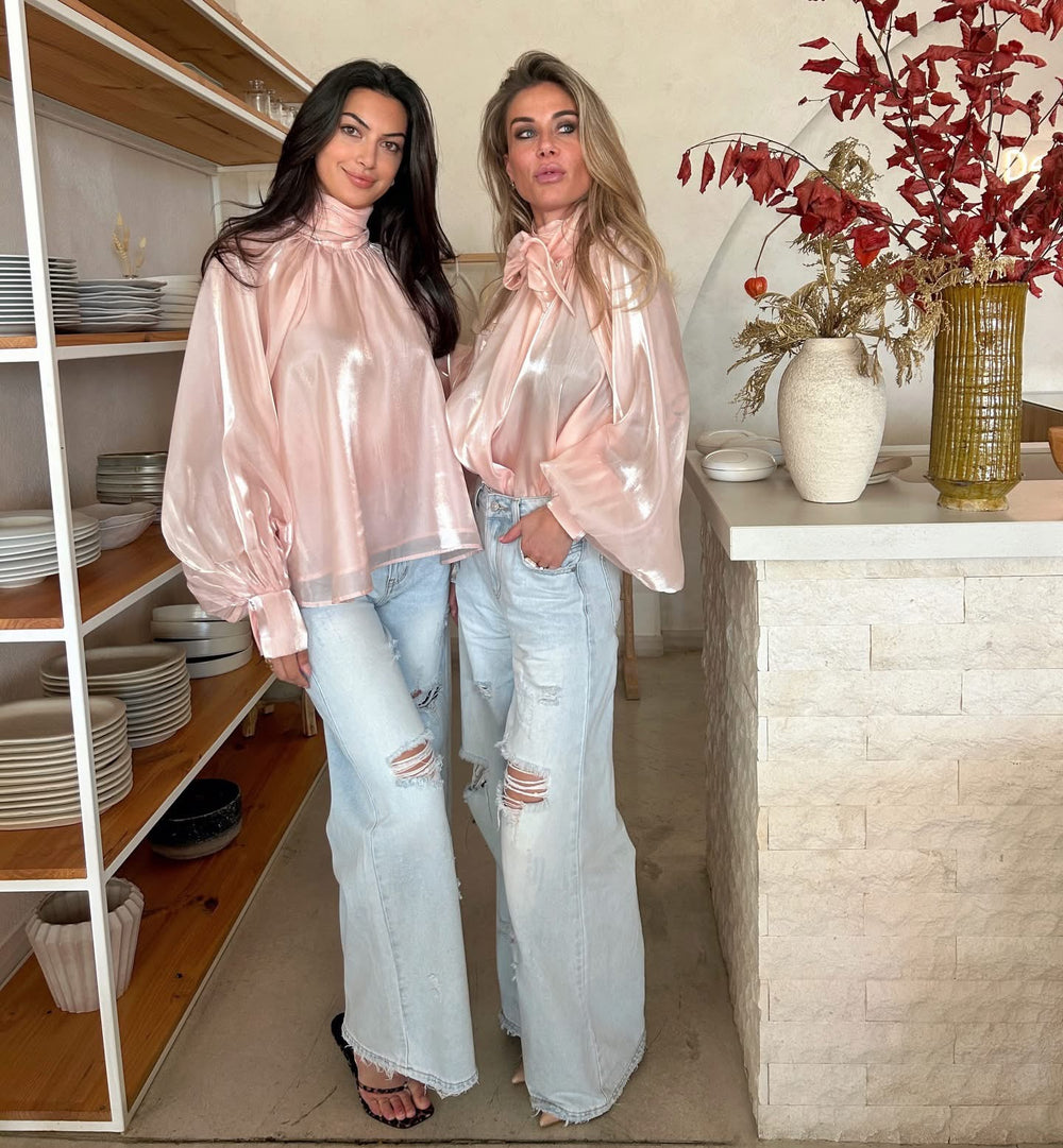 Blouse soft pink