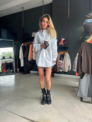 White glitter shirt