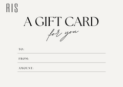 RIS Gift Card